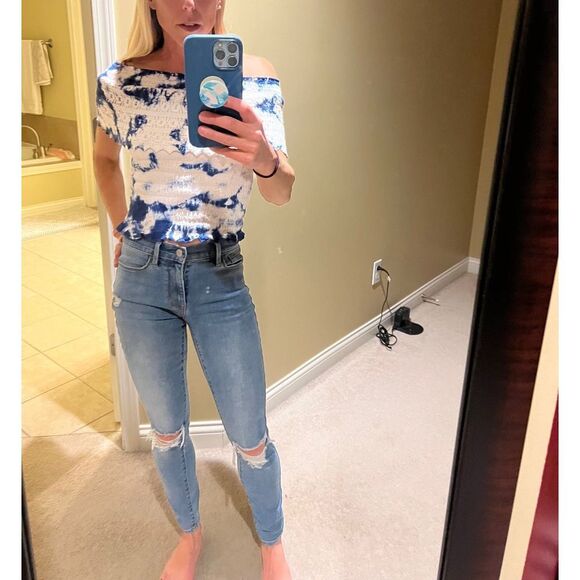 New women's Seaspice resort wear tye dye crop top size Small S retail 39.90$ - Picture 1 of 6